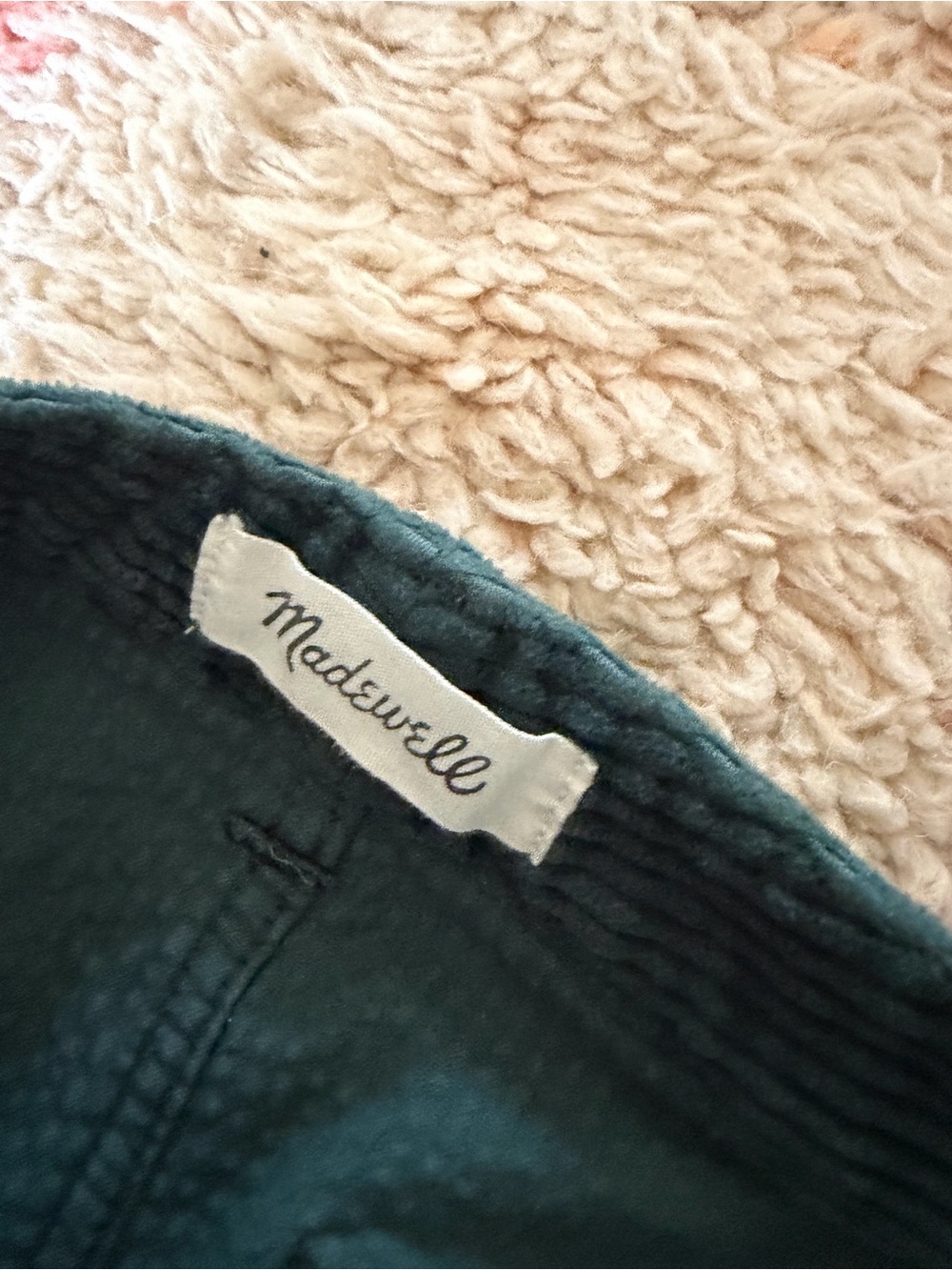 Madewell Slim Emmett Wide Leg Crop Pants - Corduroy - Picture 4 of 6
